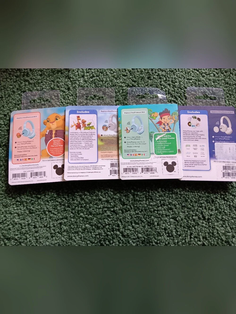 4pk.StoryShield Pinna Original Dinosaur Train Ride Along Adventures And Zen 4pk.